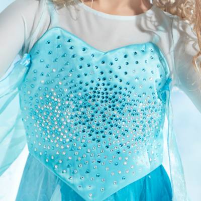 Elsa 10th Anniversary Deluxe Costume For Kids, Frozen