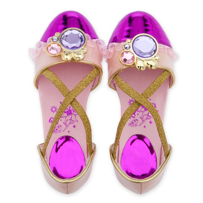 dress up shoes princess and Tiaras Set for Little Girls Transform your little one into a princess with our upgraded dress Rapunzel Costume Shoes For Kids,