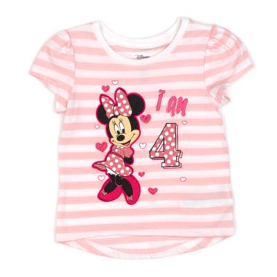 Minnie Maus - T-Shirt mit Zahl f&uuml;r Kinder