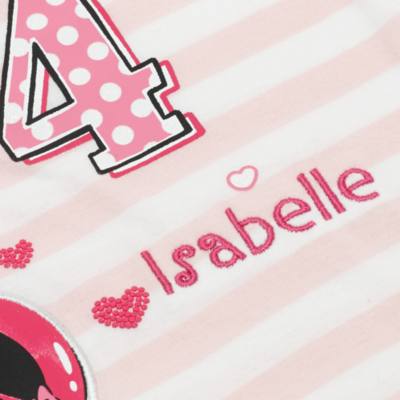 Minnie Maus - T-Shirt mit Zahl f&uuml;r Kinder