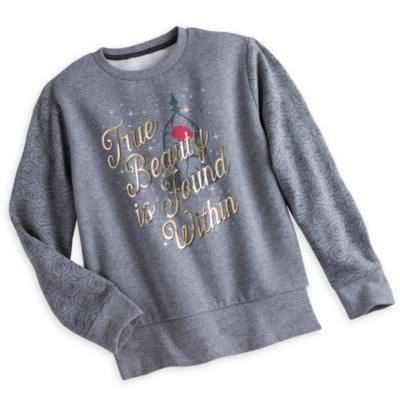 Die Sch&ouml;ne und das Biest - Graues Sweatshirt f&uuml;r Damen