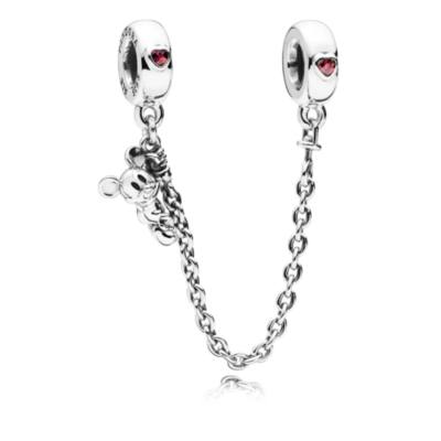 Disney X Pandora Climbing Mickey Safety Chain Charm
