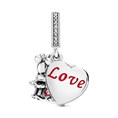 Disney X Pandora Mickey Mouse & Minnie Mouse Love Dangle Charm