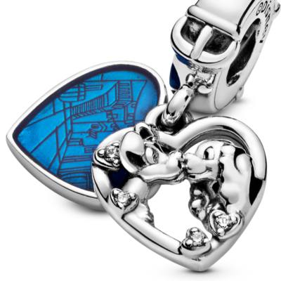 Disney X Pandora Lady and the Tramp Heart Dangle Charm