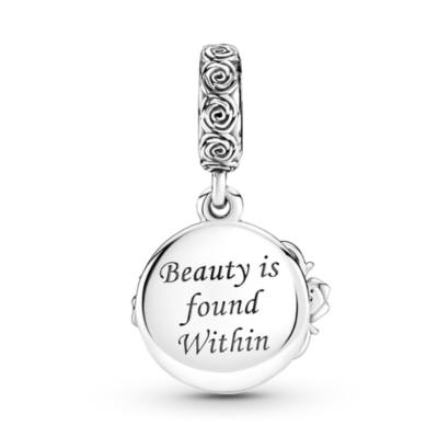 Disney X Pandora Beauty and the Beast Dancing Dangle Charm