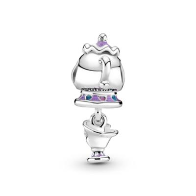 Disney X Pandora Beauty and the Beast Mrs. Potts and Chip Dangle Charm