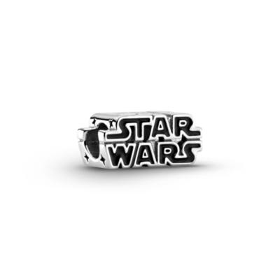 Star Wars X Pandora Silver 3D Logo Charm