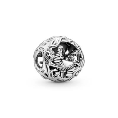 Disney X Pandora Alice in Wonderland, Cheshire Cat & Absolem Caterpillar Charm