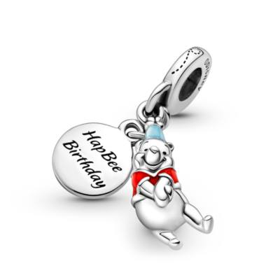 Disney X Pandora Winnie the Pooh Birthday Dangle Charm