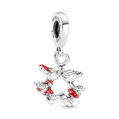Disney X Pandora Mickey Mouse & Minnie Mouse Kissing Dangle Charm