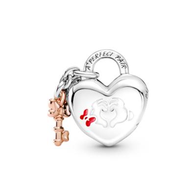 Disney X Pandora Mickey Mouse & Minnie Mouse Padlock Charm