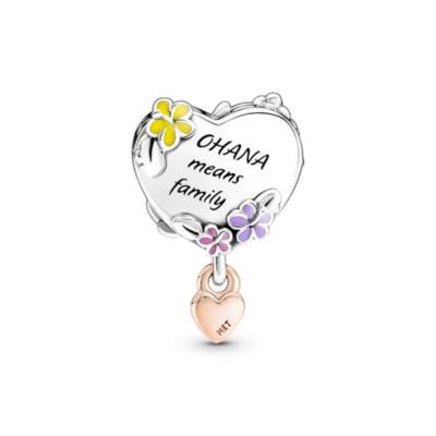 Disney X Pandora Ohana Lilo & Stitch Inspired Charm