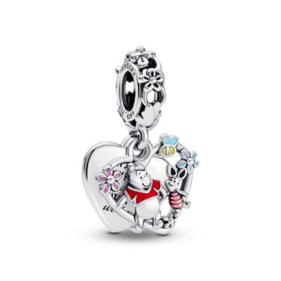 Disney X Pandora Winnie the Pooh & Piglet Double Dangle Charm