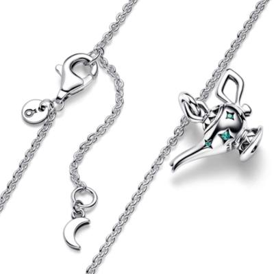 Disney X Pandora Aladdin Magic Lamp Pendant Collier Necklace