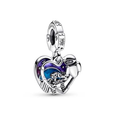 Disney Pixar X Pandora Wall-E & Eve Glow-in-the-Dark Dangle Charm