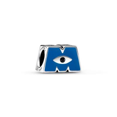Disney Pixar X Pandora Monsters, Inc. Logo M Charm