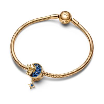 Disney X Pandora Mickey Mouse & Minnie Mouse Crescent Moon Charm