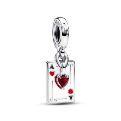 Disney x Pandora Disney Villains Queen of Hearts Double Dangle Charm