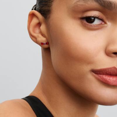 Disney X Pandora Snow White Bow Earrings