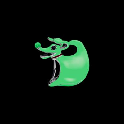 Disney X Pandora Tim Burton's The Nightmare Before Christmas Zero Charm