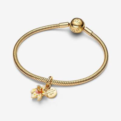 Disney X Pandora Tangled Sundrop Flower Glow-in-the-Dark Charm