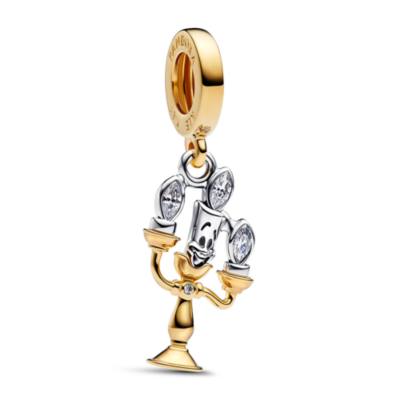 Disney X Pandora Beauty and the Beast Lumiere Dangle Charm
