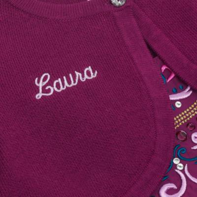 Die Eisk&ouml;nigin - v&ouml;llig unverfroren - Kleid und Strickjacke f&uuml;r Kinder