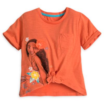 Conjunto infantil de falda y camiseta de Vaiana