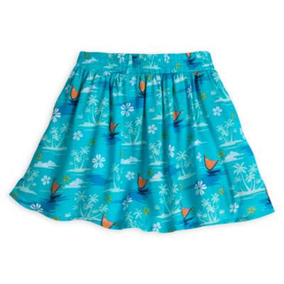 Conjunto infantil de falda y camiseta de Vaiana