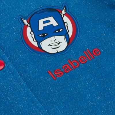 Captain America Varsity Jacket For Kids