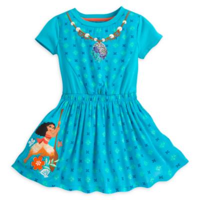 Vaiana Kleid und Leggings  Set f&uuml;r Kinder