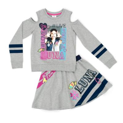 Soy Luna 2 Piece Skirt Set For Kids