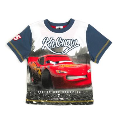 Camiseta infantil de El Rayo McQueen, Disney Pixar Cars 3