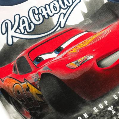 Camiseta infantil de El Rayo McQueen, Disney Pixar Cars 3