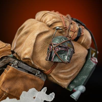 Iron Studios - Der Mandalorianer auf einem Speeder Bike - Art Scale Serie - Limitierte Auflage - Deluxe-Figur