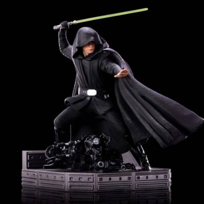 Figurina deluxe in edizione limitata Art Scale Luke Skywalker Iron Studios