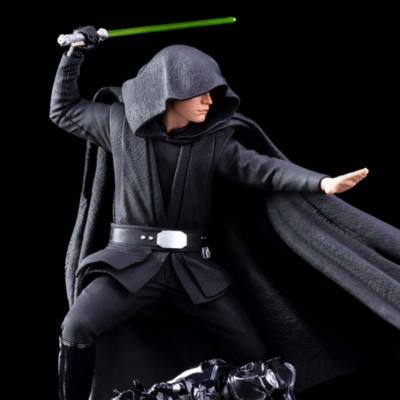 Figurina deluxe in edizione limitata Art Scale Luke Skywalker Iron Studios