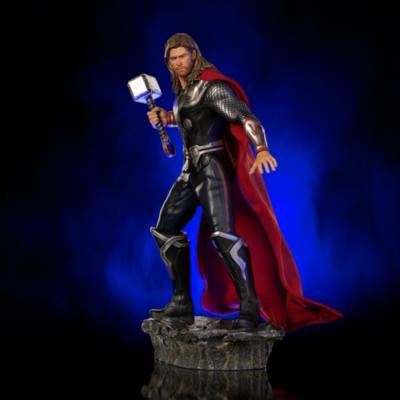 Iron Studios Thor Battle of New York Limited Release Art Scale Figurine, The Infinity Saga