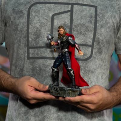 Iron Studios Thor Battle of New York Limited Release Art Scale Figurine, The Infinity Saga