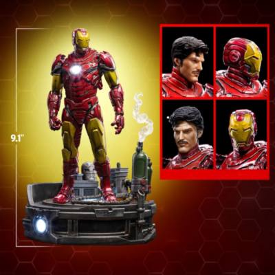 Iron Studios Iron Man Unleashed Limited Release Art Scale Deluxe Figurine