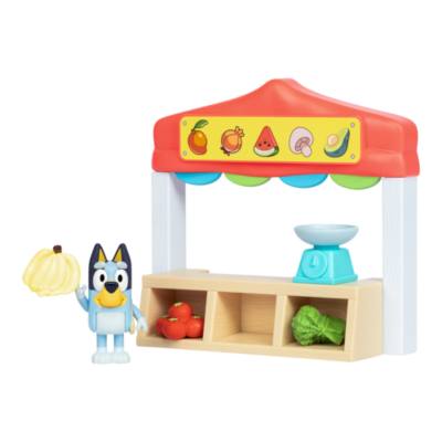 Moose Toys Bluey Farmers Market Mini Playset