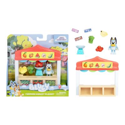 Moose Toys Bluey Farmers Market Mini Playset