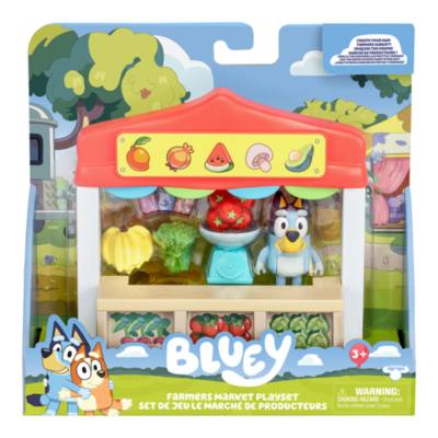 Moose Toys Bluey Farmers Market Mini Playset