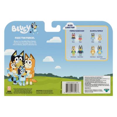 Moose Toys Bluey Pass the Parcel Figure Set