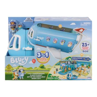 Moose Toys Bluey Transforming 3-in-1 Airplane Playset