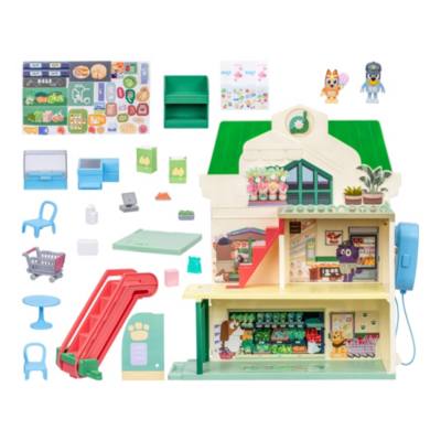 Moose Toys Bluey with the Supermarket Playset