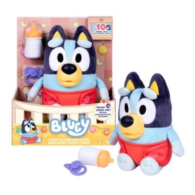 Moose Toys Cuddle & Care Baby Bluey