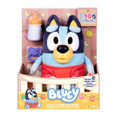 Moose Toys Cuddle & Care Baby Bluey