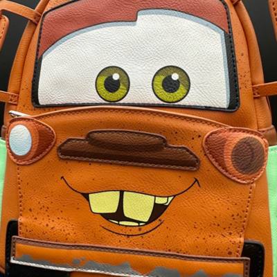Loungefly Mater Mini Backpack, Disney Pixar Cars
