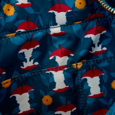 Loungefly Snow White Quilted Velvet Tote Bag, Snow White and the Seven Dwarfs